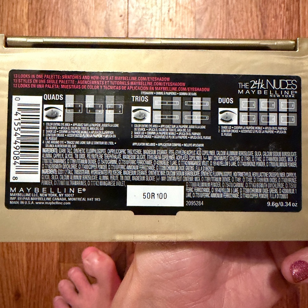 Maybelline The 24K Nudes Eyeshadow Palette - New - Picture 2 of 5